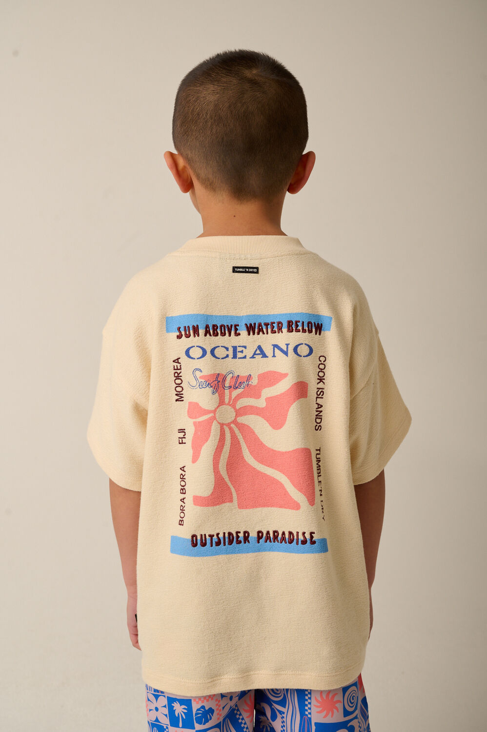 TUMBLE 'N DRY T-shirt WHITSUNDAYS Cr&egrave;me - large