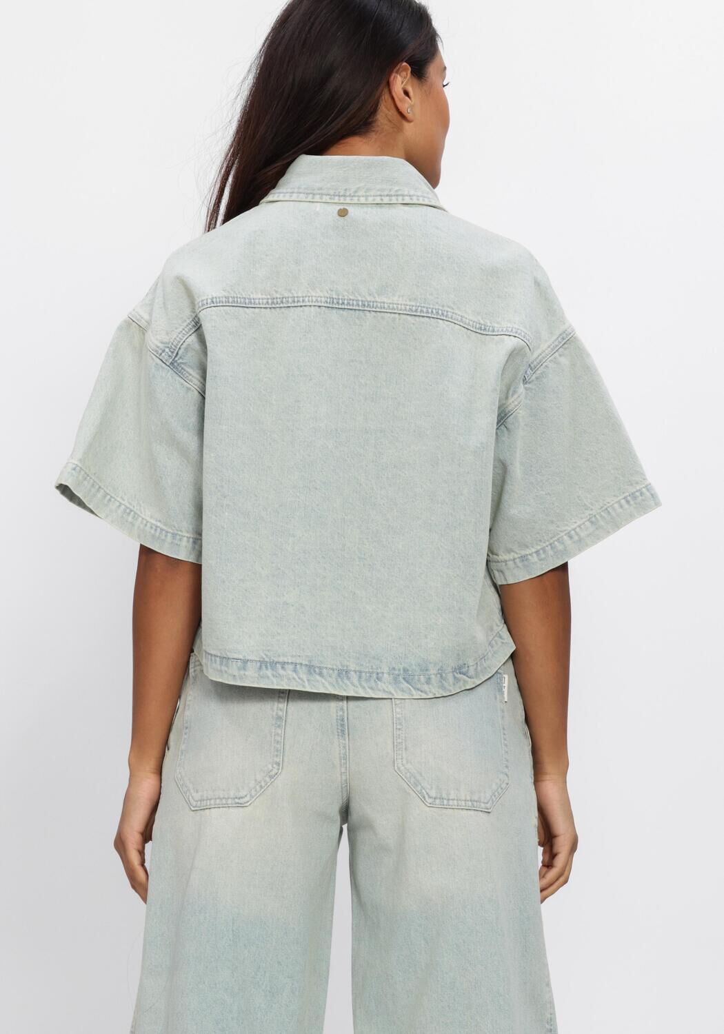 Blauwe CIRCLE OF TRUST  DENVER BLOUSE - large