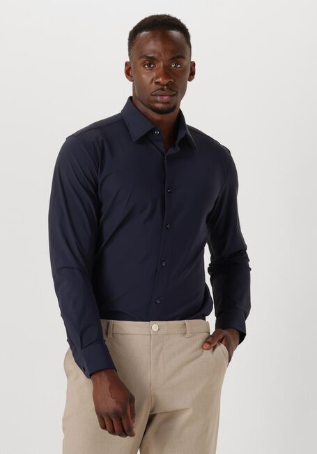 Donkerblauwe BOSS BLACK Casual overhemd P-HANK-KENT-C1-222 - large