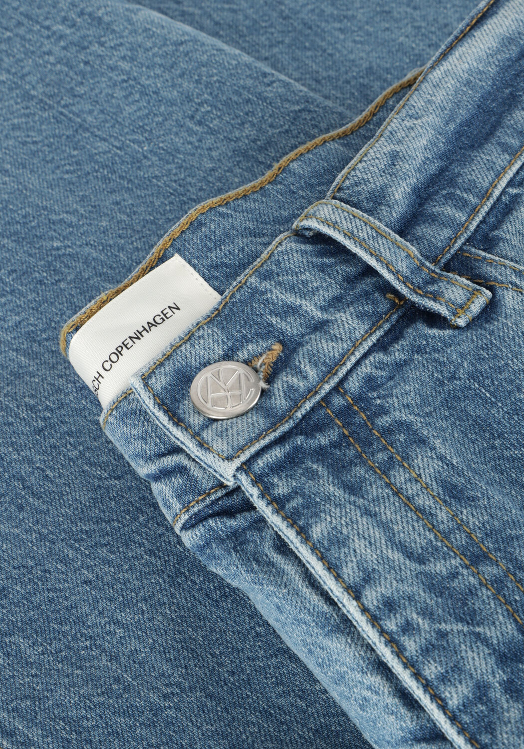 MSCH COPENHAGEN Straight leg jeans MSCHBINE ADA RELAXED JEANS en bleu - large