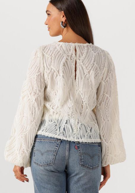 OBJECT Haut OBJLUCIE L/S RE O-NECK TOP Blanc - large
