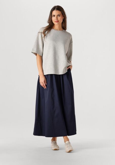 Blauwe NEO NOIR Rokken YARA LONG POPLIN SKIRT - large