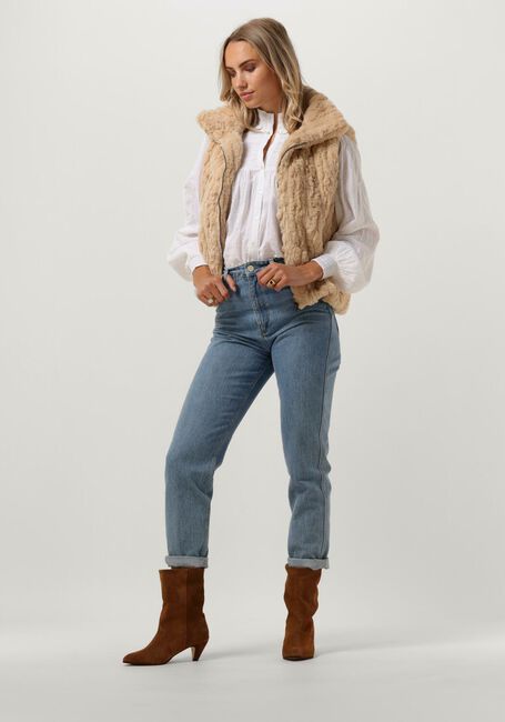 RUBY TUESDAY KAYA COLL SMOCK AND PINTUCK BLOUSE Blouses en blanc - large