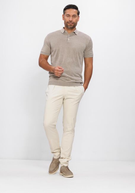 Beige GENTILUOMO Polo POLO 3 BUTTINS - large