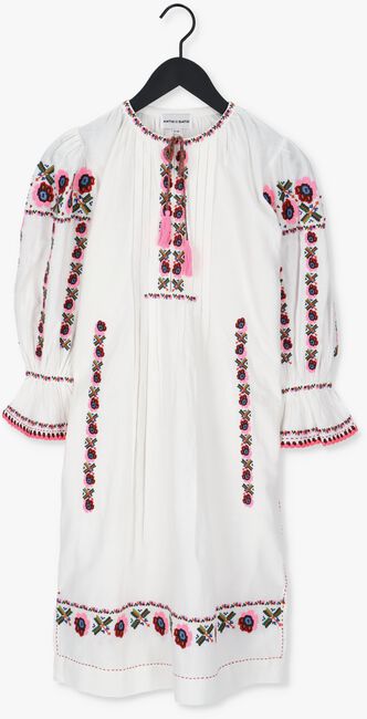 Witte ANTIK BATIK Mini jurk MILDA DRESS - large