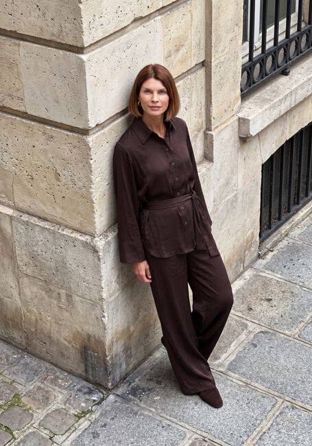 BEAUMONT SANNIE BLOUSE Blouses en marron - large