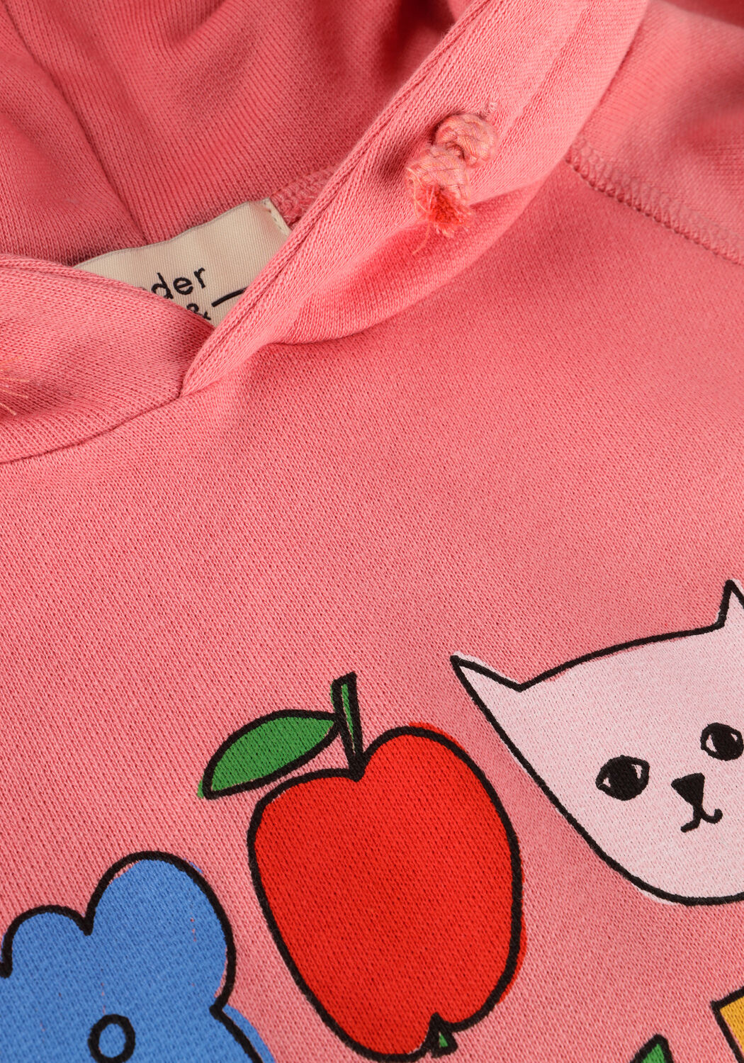 WANDER & WONDER Chandail OBJECTS HOODIE en rose - large