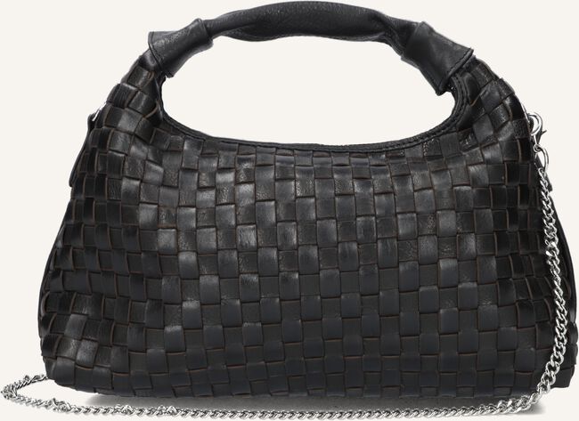 Zwarte NÚNOO Schoudertas DANDY BRAIDED RIVET Zwarte NÚNOO Schoudertas DANDY BRAIDED RIVET - large