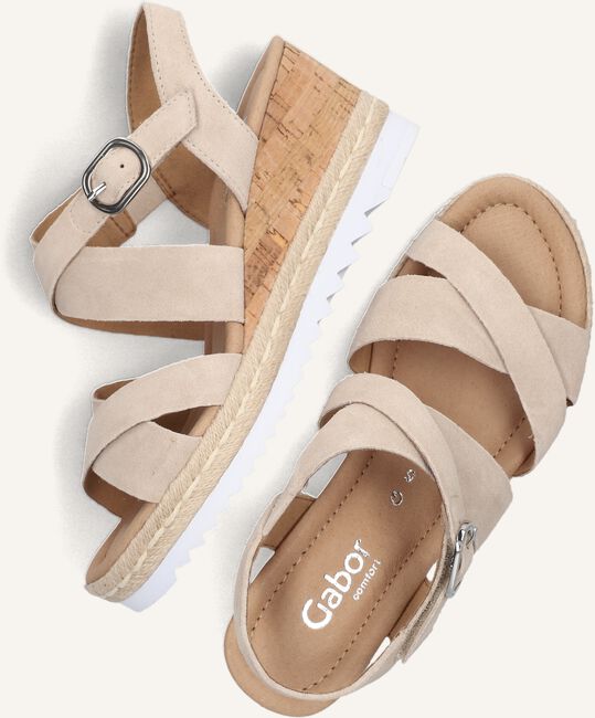 Beige GABOR Sandalen 832 Beige GABOR Sandalen 832 - large