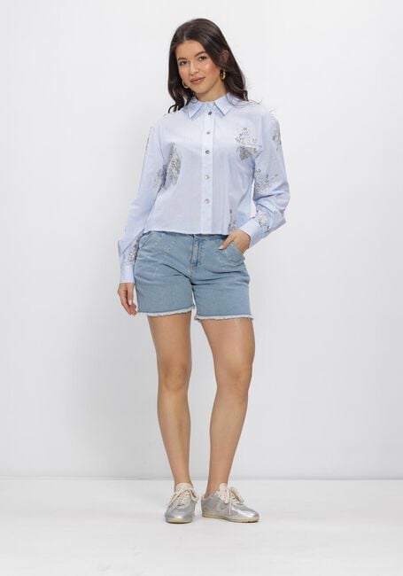 NUKUS ADORA BLOUSE STRIPE Blouses en bleu - large