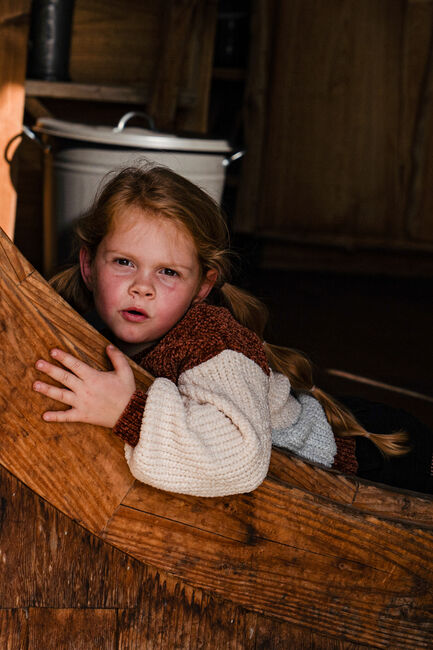 KOKO NOKO Pull Q52962 en cognac - large