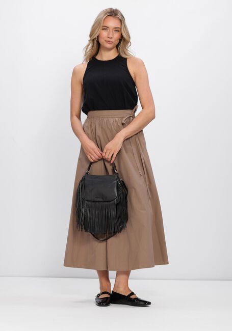 SELECTED WOMEN Haut SLFLUISA SL LINEN BLEND TOP en noir - large