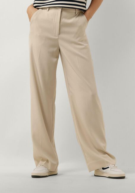 MINUS Pantalon LIVINA STRAIGHT LEG PANT Écru - large