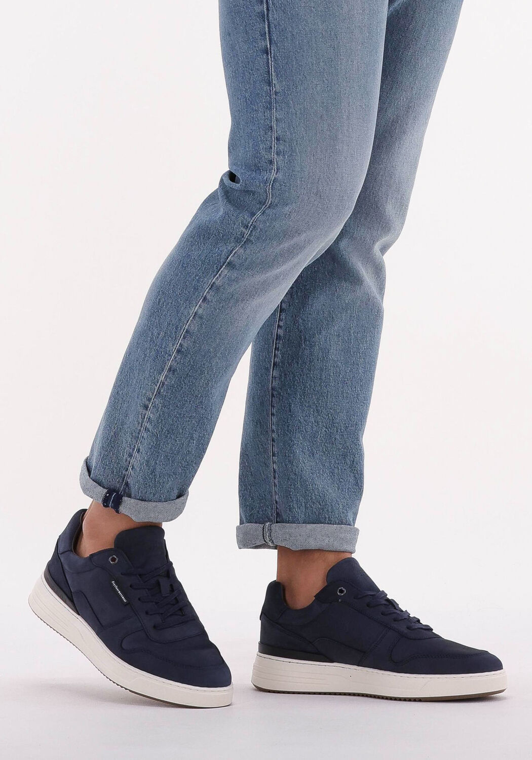 Blauwe CYCLEUR DE LUXE Lage sneakers FREEWHEEL 2110 | Omoda