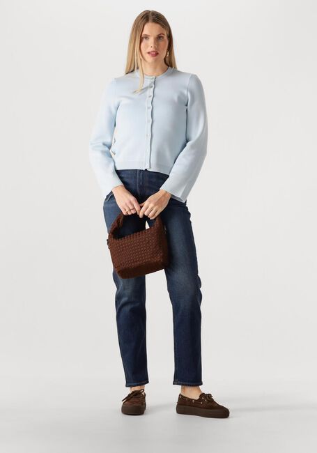 Blauwe Y.A.S. Vest YASEENA LS KNIT CARDIGAN - large