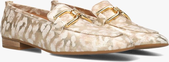 UNISA BAXTER PRINT Chaussures à enfiler en or - large