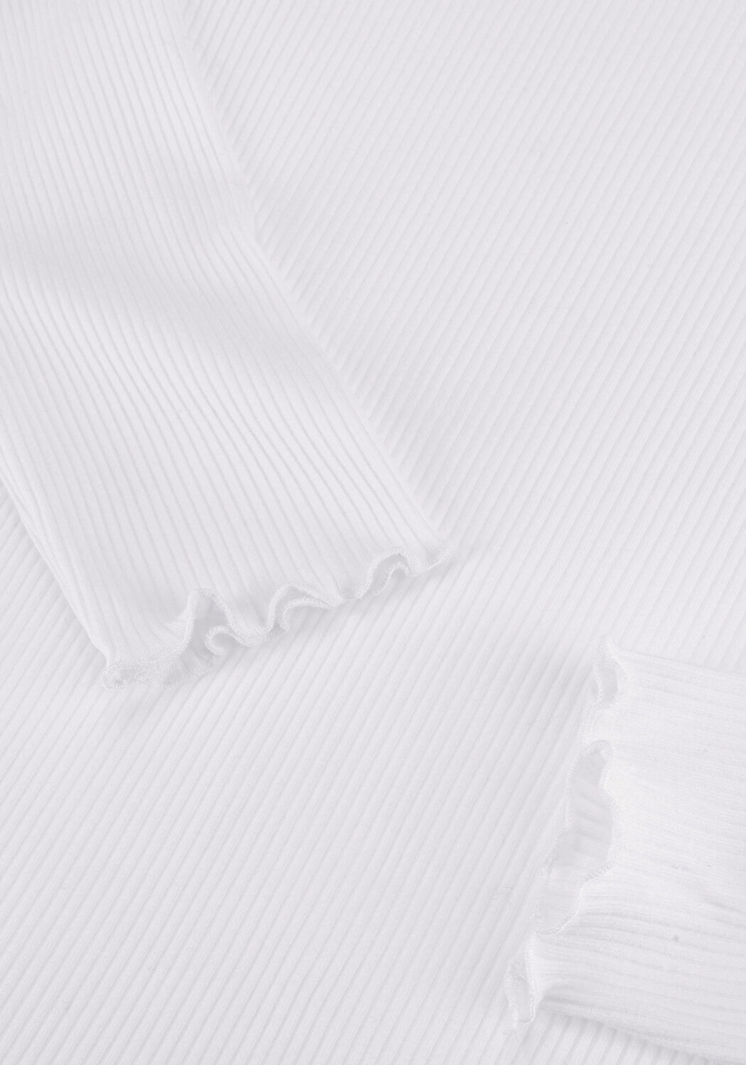 SELECTED WOMEN T-shirt ANNA LS CREW NECK TEE en blanc - large