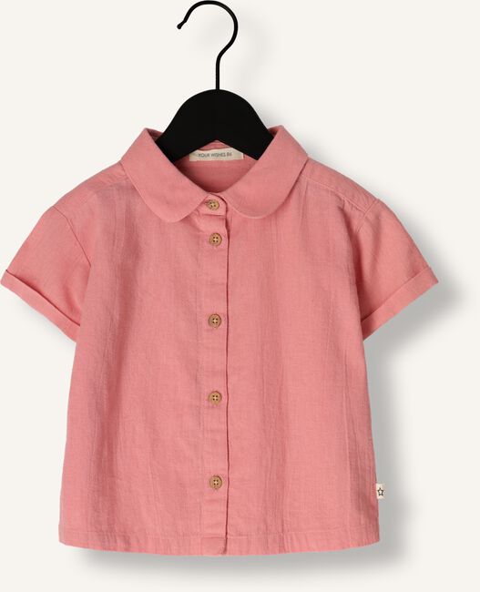 Roze YOUR WISHES  LINNEN SHIRT BLOUSE Roze YOUR WISHES  LINNEN SHIRT BLOUSE - large