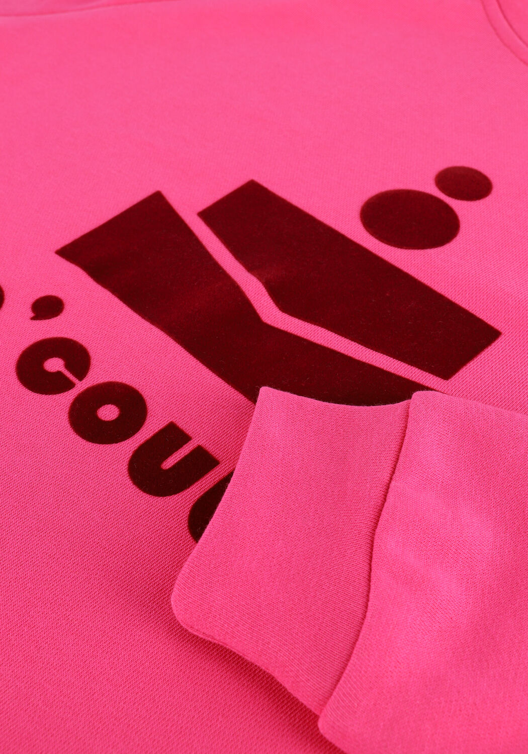 Roze CO'COUTURE Sweater CLUB FLOC SWEAT - large