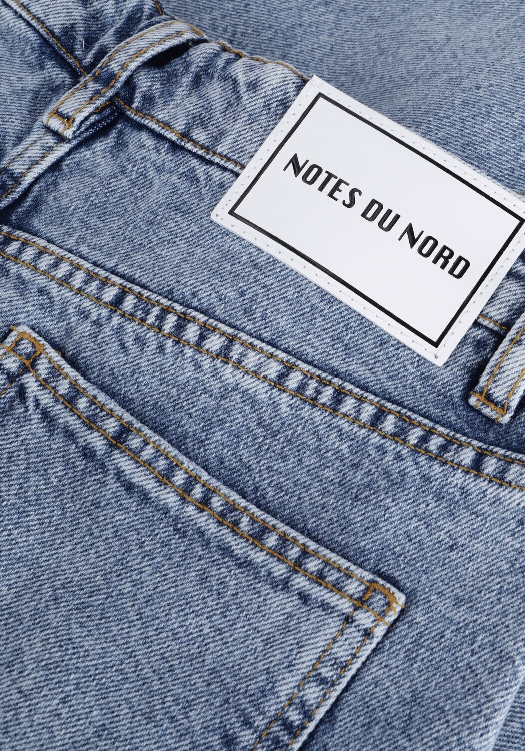 Blauwe NOTES DU NORD Straight leg jeans DEMI BLUE JEANS - large