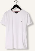 Witte TOMMY HILFIGER T-shirt CORE STRETCH SLIM C-NECK Witte TOMMY HILFIGER T-shirt CORE STRETCH SLIM C-NECK - medium
