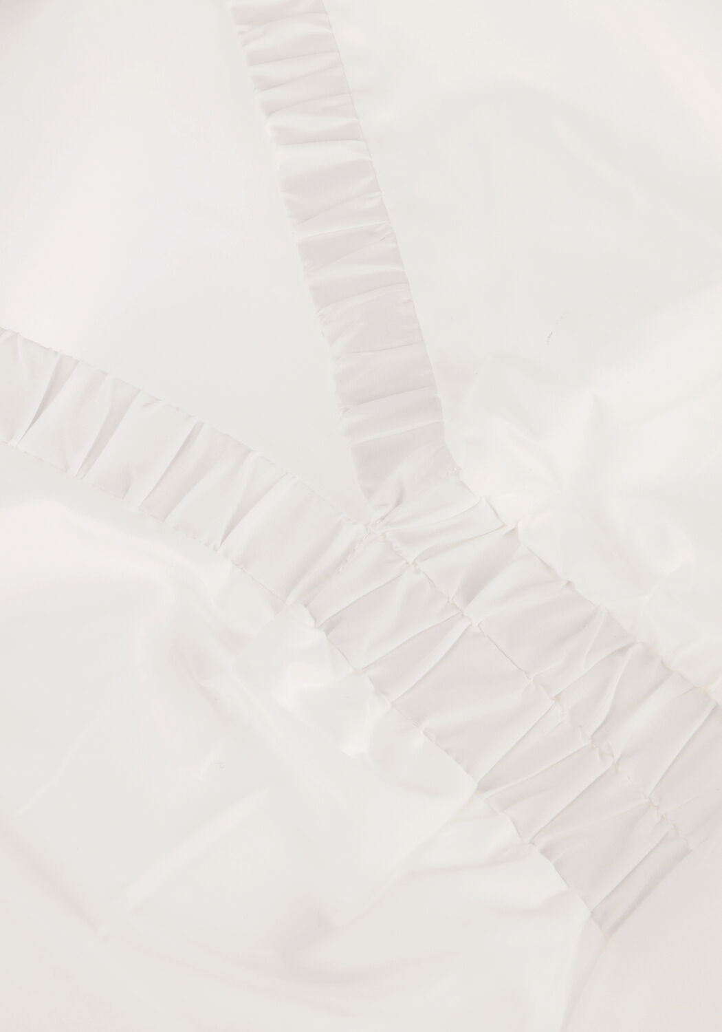 Witte NEO NOIR  IRINA POPLIN BLOUSE - large