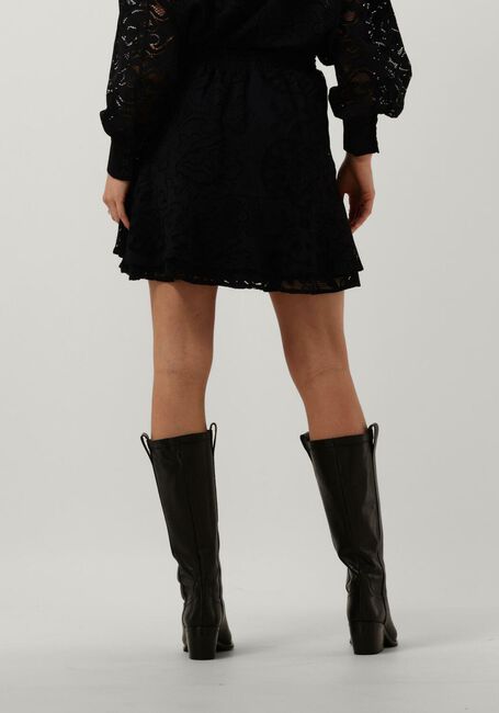 ALIX THE LABEL Mini-jupe LADIES KNITTED LACE SKIRT en noir - large