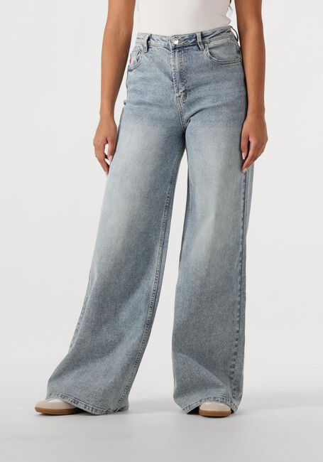 JANICE Wide jeans MASON Bleu clair - large