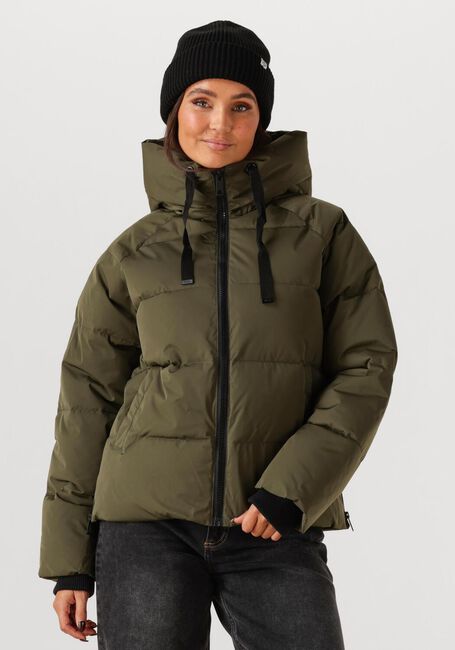MSCH COPENHAGEN Veste matelassé MSCHPAVINARIA SHORT JACKET en vert - large