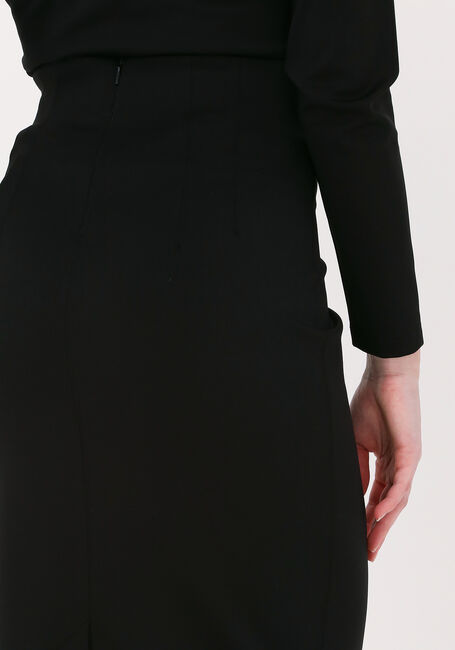 VANILIA Jupe midi PUNTO FITTED SKIRT en noir - large