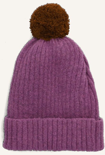 Paarse WANDER & WONDER Muts POM POM BEANIE Paarse WANDER & WONDER Muts POM POM BEANIE - large