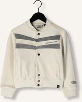 INDIAN BLUE JEANS Jack BASEBALL JACKET Écru INDIAN BLUE JEANS Jack BASEBALL JACKET Écru - medium