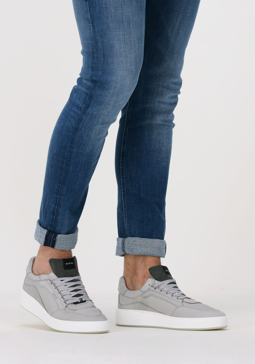 Grijze NUBIKK Sneakers JIRO COSMOS - large