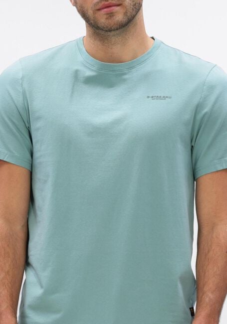 Blauwe G-STAR RAW T-shirt SLIM BASE R T S\S - large