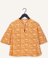 Gele SCOTCH & SODA  PRINTED SHORT-SLEEVED EASY TOP Gele SCOTCH & SODA  PRINTED SHORT-SLEEVED EASY TOP - medium