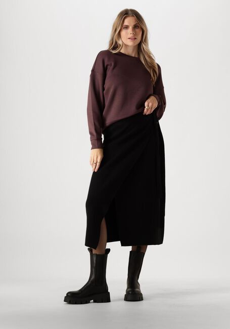MSCH COPENHAGEN Jupe midi MSCHKARITTE EAST SKIRT en noir - large