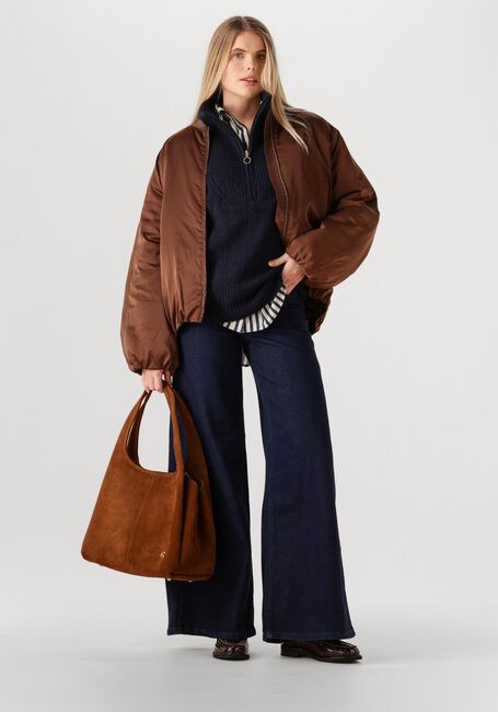 BY-BAR Pull BOXY BEAU PULLOVER Bleu foncé - large