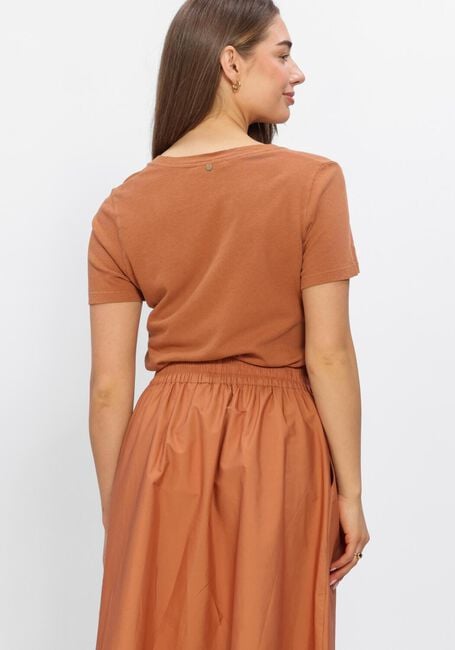 CIRCLE OF TRUST T-shirt MILA TEE en marron - large