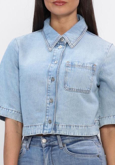 Lichtblauwe LIU JO  CAMICA M/C TENCEL - large