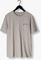 SCOTCH & SODA T-shirt CREWNECK POCKET TEE en gris
