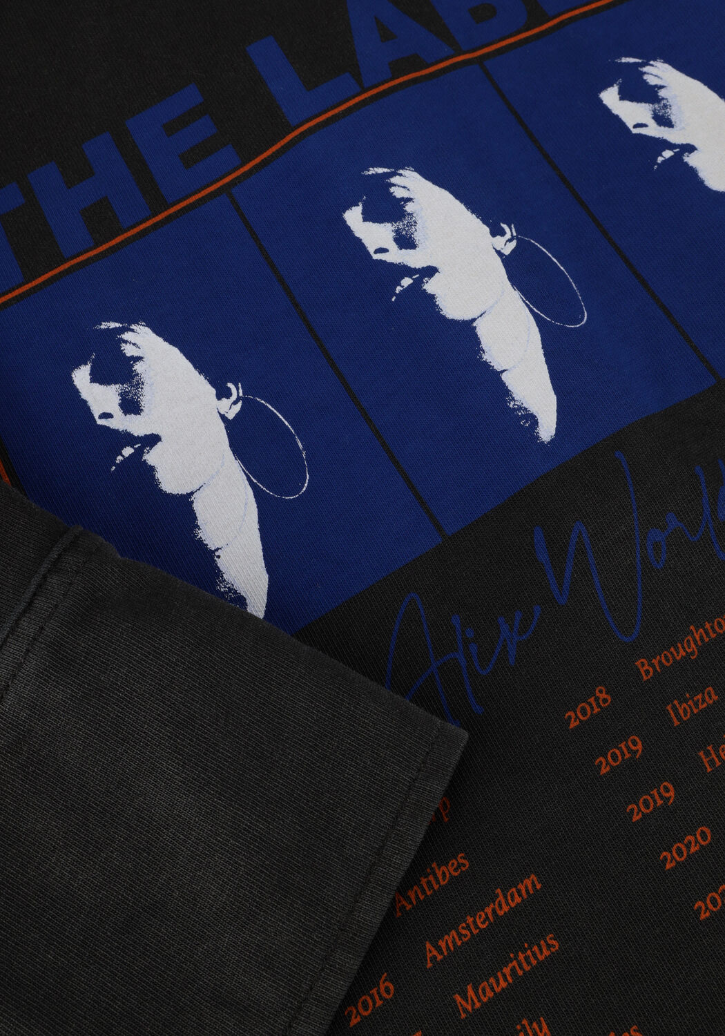 Grijze ALIX THE LABEL Maxi jurk LADIES KNITTED MAXI POLO DRESS - large