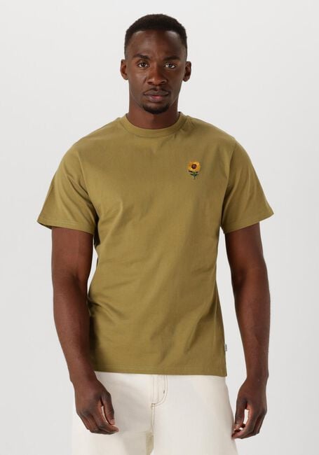 Olijf FORÉT T-shirt TOURNESOL T-SHIRT - large