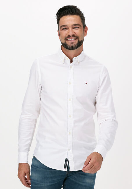 TOMMY HILFIGER Chemise décontracté CORE STRETCH SLIM OXFORD SHIRT en blanc - large
