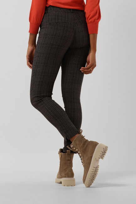 Grijze MINUS Pantalon NEW CARMA CHECK 7/8 PANTS - large