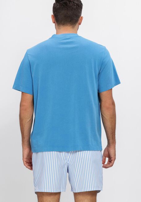 CALVIN KLEIN T-shirt SS 20S ACID WASH GRAPHIC CREWNK Bleu clair - large