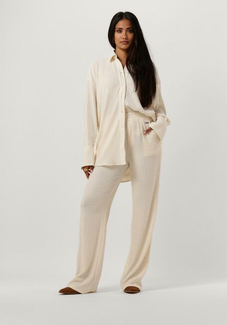 COLOURFUL REBEL TALIA STRUCTURE OVERSIZED BOYFRIEND BLOUSE Blouses &Eacute;cru - large