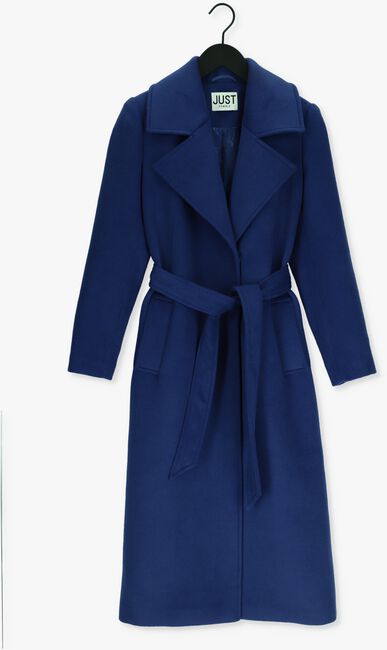 JUST FEMALE Manteau CLOSED SOLID COAT en violet - large