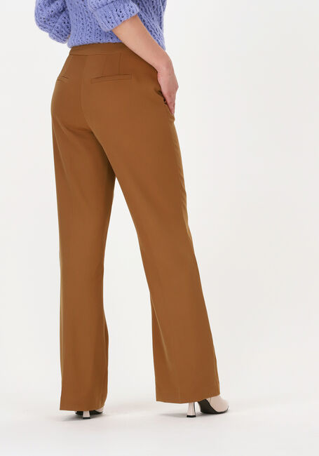Y.A.S. Pantalon YASPOLAR HW PANT en marron - large