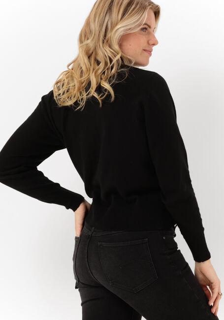 LEVETE ROOM Col roul&eacute; LR-VILKE 2 PULLOVER en noir - large