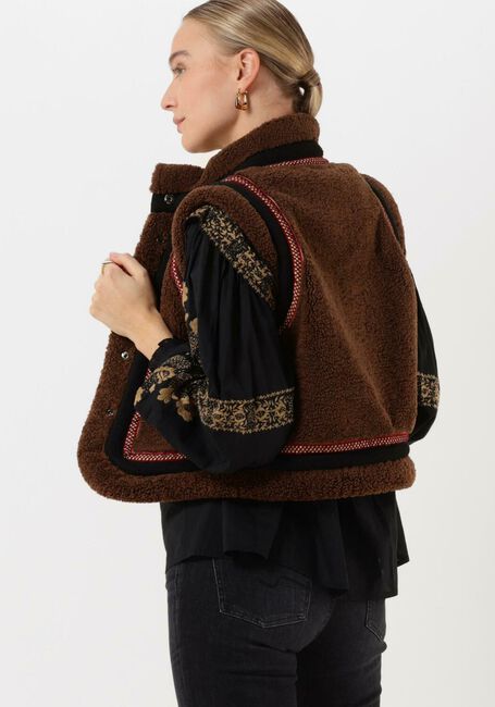 Bruine ANTIK BATIK Gilet SABLI GILET - large